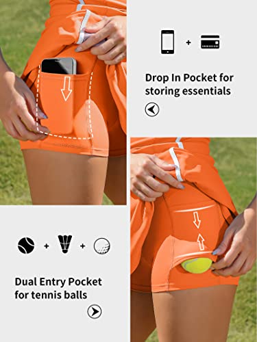 ATTRACO Pickleball Tennis Dress with Built-in Shorts & Bra