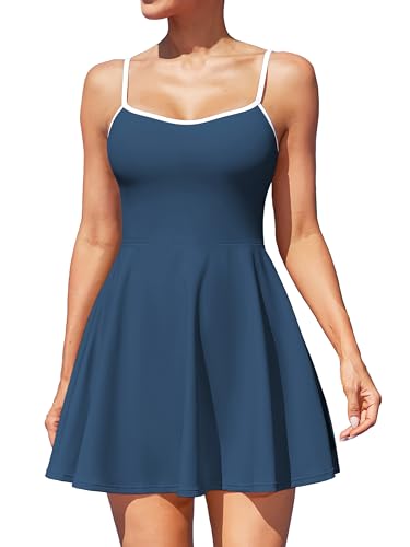Women's Pickleball Athletic Dress with Shorts and Pockets