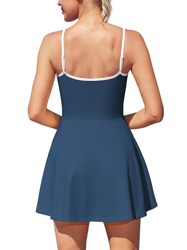 Women's Pickleball Athletic Dress with Shorts and Pockets