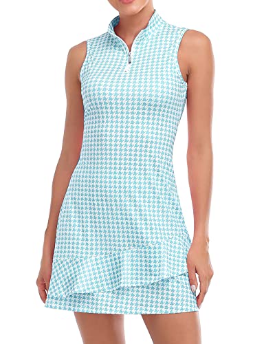 Women's Cute Tennis Dress with Shorts and Pockets