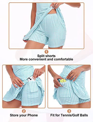 Women's Cute Tennis Dress with Shorts and Pockets