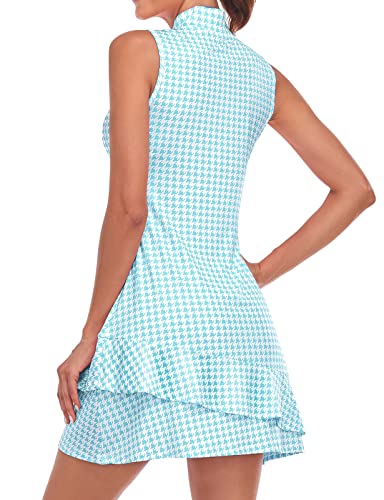 Women's Cute Tennis Dress with Shorts and Pockets