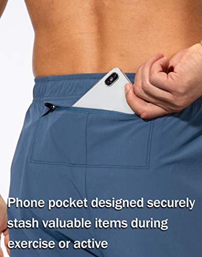 Men's Athletic Jogging Pants with Zipper Pockets