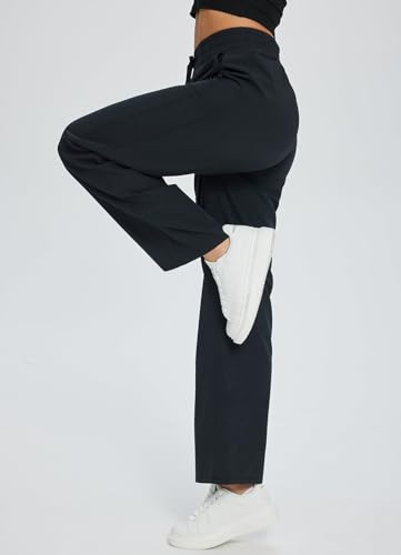 Women's Wide Leg Pickleball Pants with Pockets