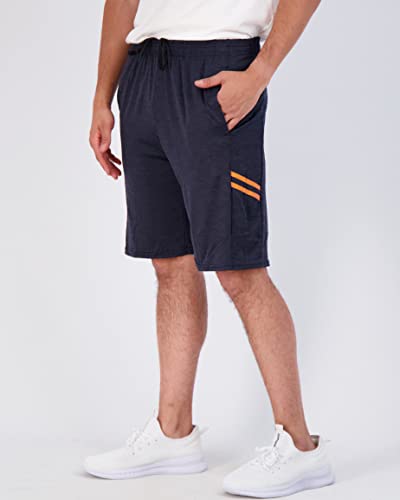 Men's 9-Inch Inseam Athletic Shorts Set of 5