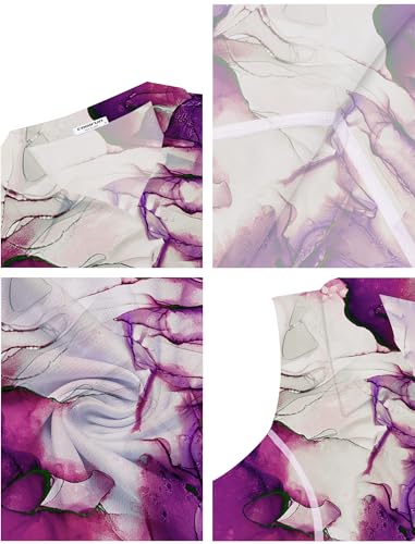 Women's Sleeveless Polo Shirt for Pickleball, Purple