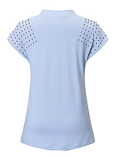 Women's Felisou Blue Polo Shirt - Quick-Dry Performance