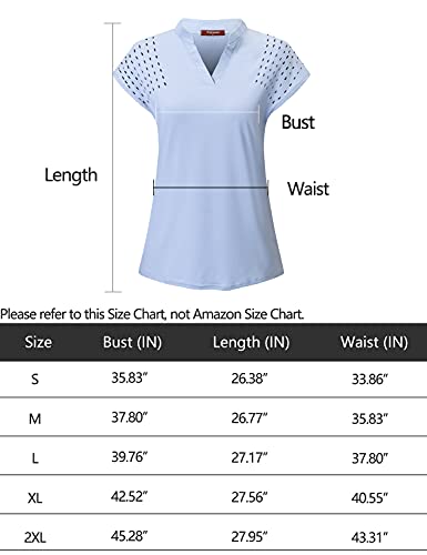 Women's Felisou Blue Polo Shirt - Quick-Dry Performance