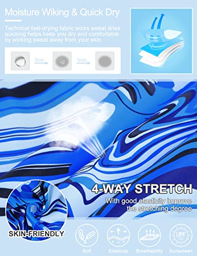 Women's Pickleball Tank Top Blue Large