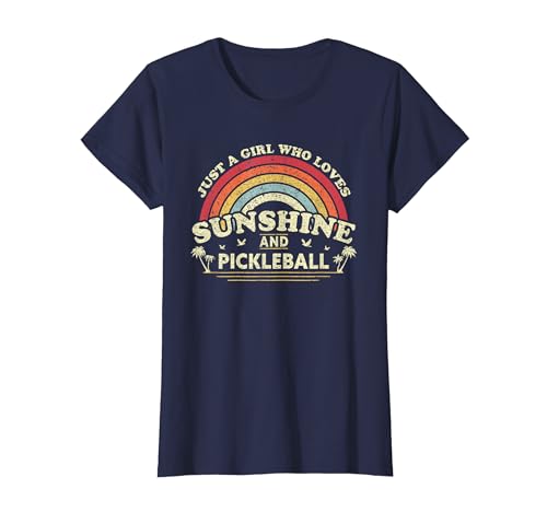 Sunshine Lover Pickleball Shirt For Girls