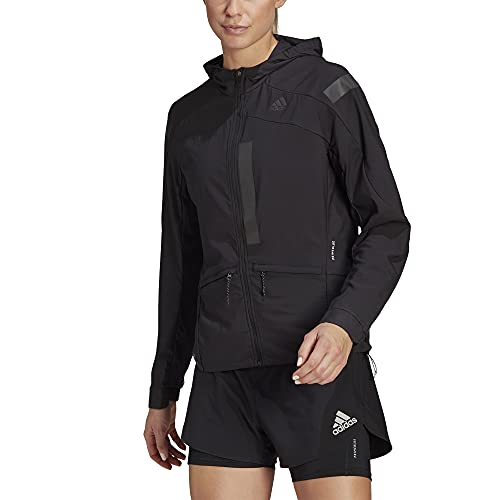 Adidas Women's Translucent Marathon Jacket - Black, Medium