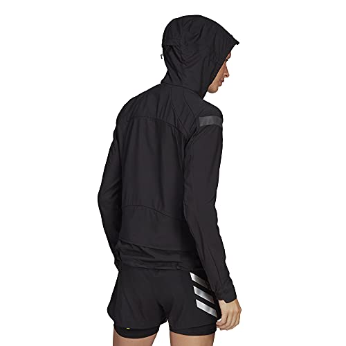Adidas Women's Translucent Marathon Jacket - Black, Medium