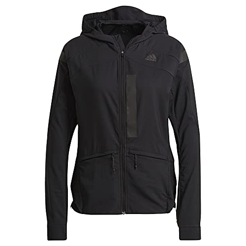 Adidas Women's Translucent Marathon Jacket - Black, Medium