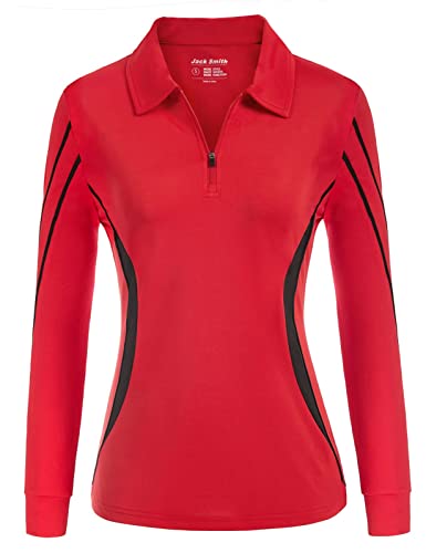 Women's UPF 50+ Long Sleeve Polo Shirt