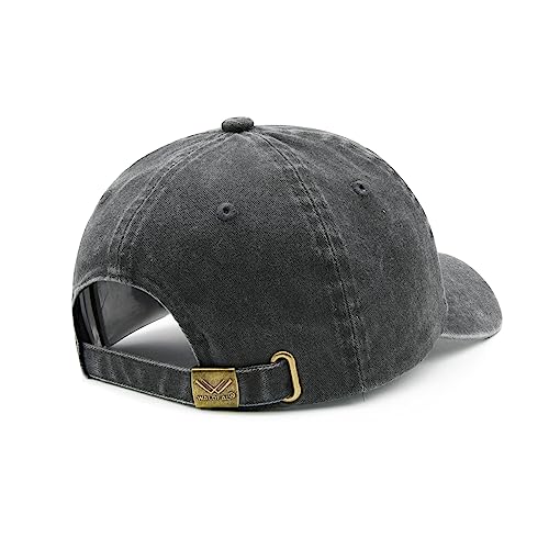 Embroidered Pickleball Hat - Adjustable Washed Cotton Cap