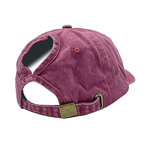 Embroidered Red Pickleball Hat for Women
