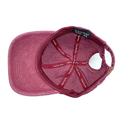 Embroidered Red Pickleball Hat for Women