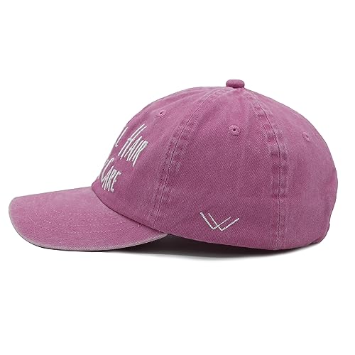 Embroidered Pickleball Hat, Unisex Baseball Cap, Pink