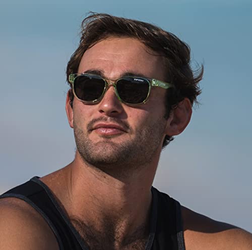 Bottle Green Tifosi Optics Swank Sunglasses with Smoke Lenses