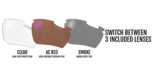 Tifosi Vero Sunglasses: Race Pink Gradient Lens Pack