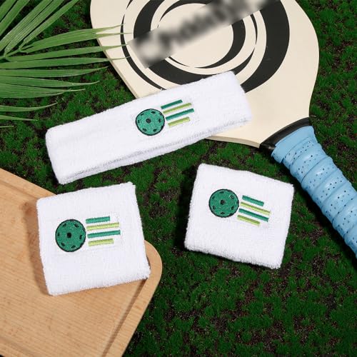 Pickleball Sweatband Set for Men and Women