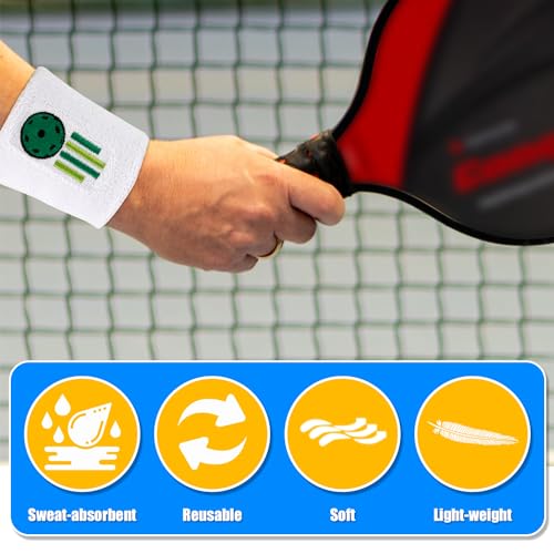 Pickleball Sweatband Set for Men and Women