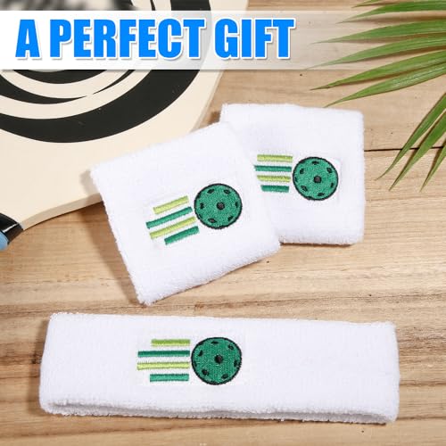 Pickleball Sweatband Set for Men and Women