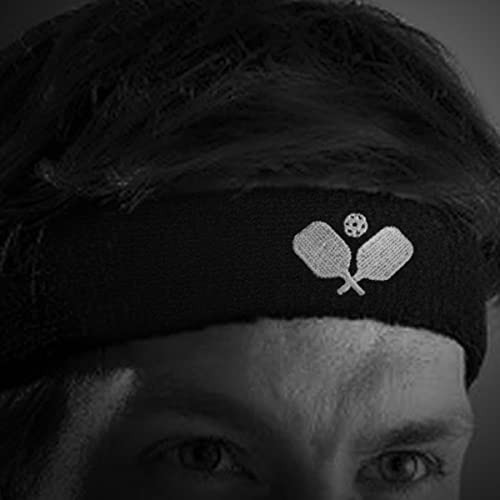 Pickleball Moisture-Wicking Sweatband Set with Headband
