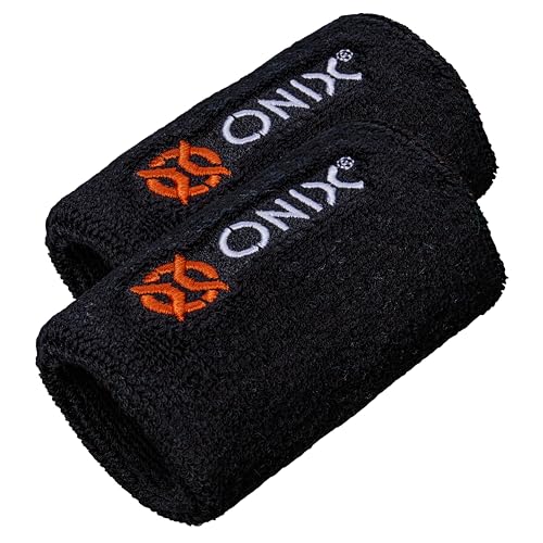 Black ONIX Pickleball Sweat Absorption Wristband