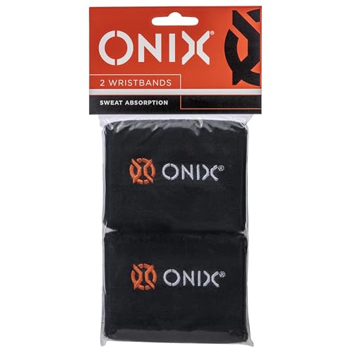 Black ONIX Pickleball Sweat Absorption Wristband