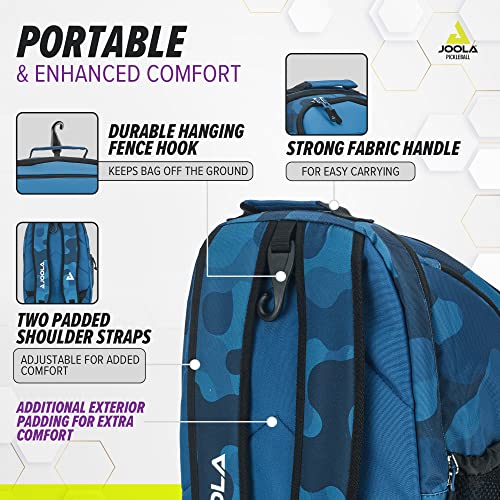 JOOLA Vision II Deluxe Pickleball Backpack - Blue