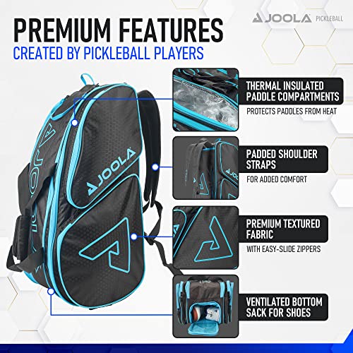 JOOLA Tour Elite Pickleball Bag - Backpack & Duffle