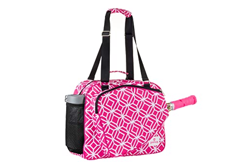 Women's Thorza Pickleball Bag with Paddle Holder, Pink