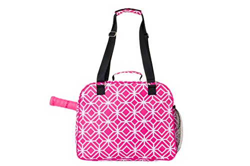 Women's Thorza Pickleball Bag with Paddle Holder, Pink