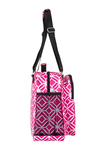 Women's Thorza Pickleball Bag with Paddle Holder, Pink