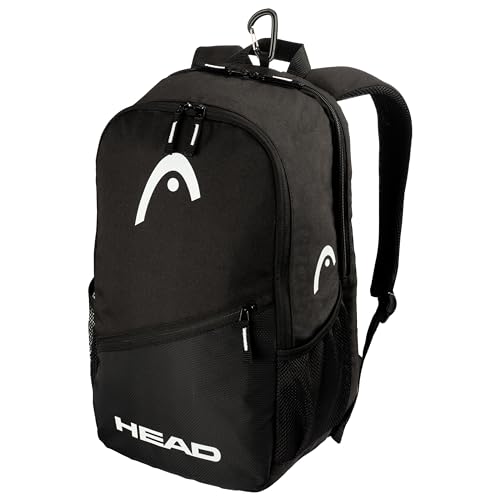 HEAD Pickleball Backpack - Black and White 22L