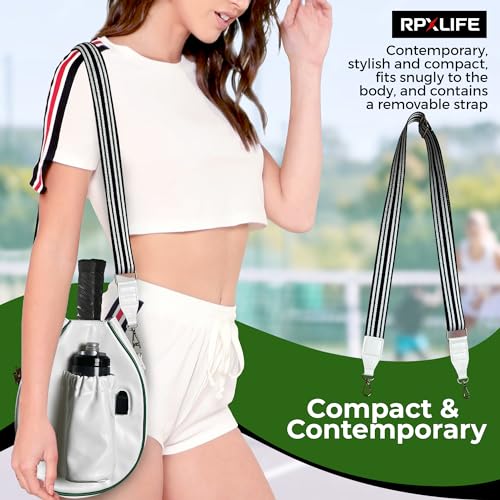 Stylish Premium Pickleball Bag for Women, Holds Accessories