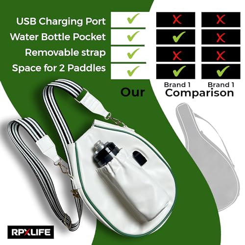 Stylish Premium Pickleball Bag for Women, Holds Accessories