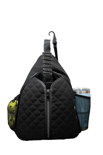 Sleek Pickleball Backpack with Adjustable Strap & Pockets