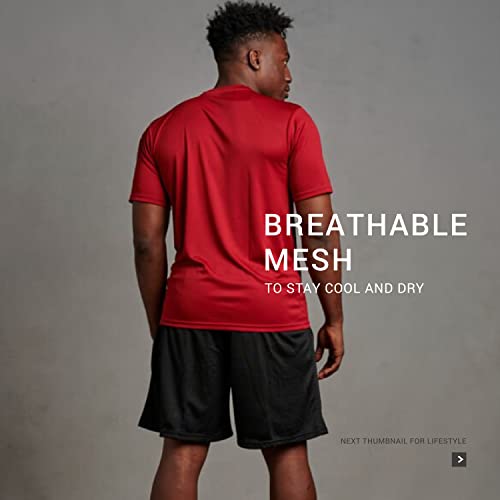 Men's Russell Athletics Mesh Shorts - Dry Fit Performance