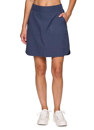 RBX Active Women's Pickleball Skort - Smoke Blue