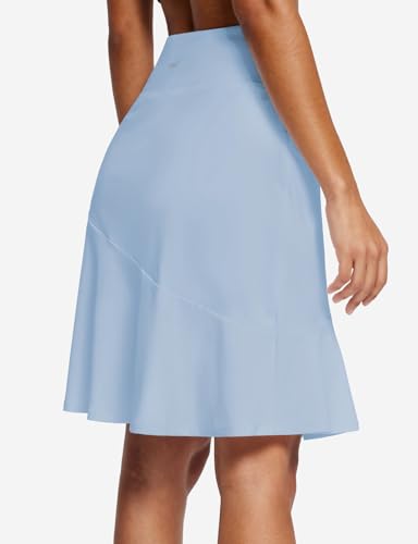 BALEAF Women's Tennis and Pickleball Modest Ruffle Skort