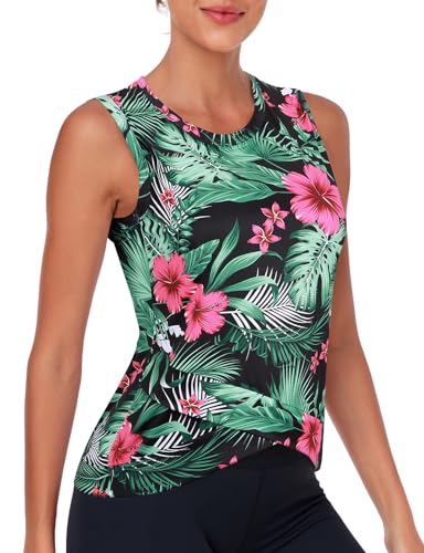 LURANEE Women's Quarter Zip Pickleball Tank Top