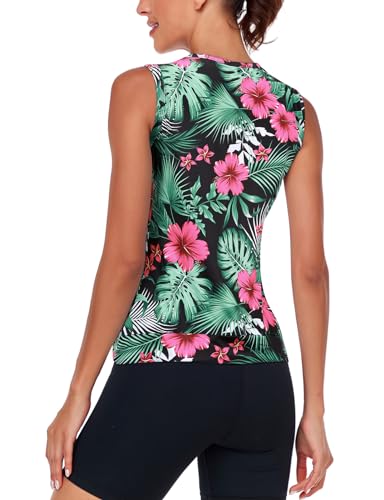 LURANEE Women's Quarter Zip Pickleball Tank Top