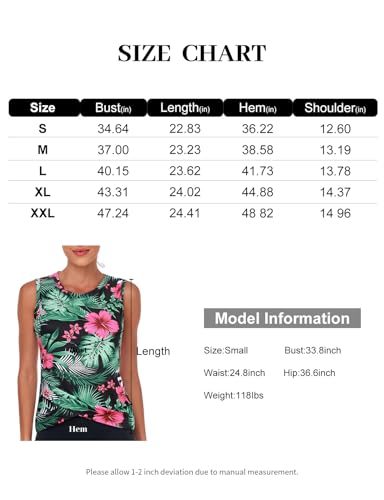 LURANEE Women's Quarter Zip Pickleball Tank Top