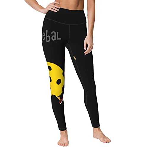 Women's High Waist Yoga Capri Leggings Black