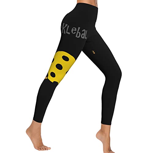 Women's High Waist Yoga Capri Leggings Black