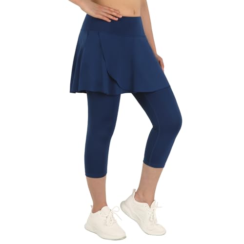 ANIVIVO Women's Skirted Leggings with Pockets - Pickleball