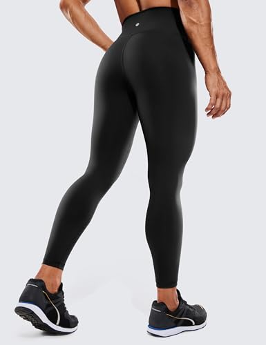 CRZ YOGA Women's Compression Leggings - Black Small