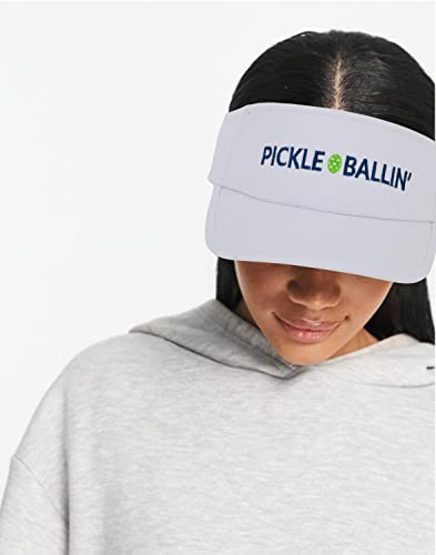 White Pickleball Visor for Women and Men